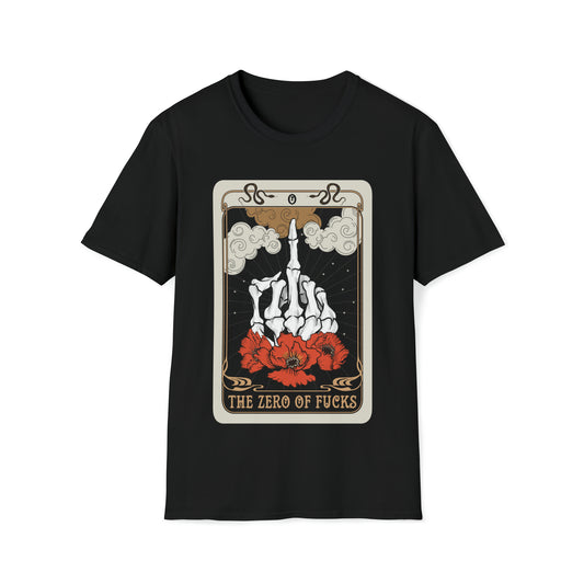 Zero F*cks Tarot Tee
