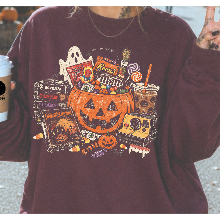 Spooky Little Throwback Tee or Sweatshirt