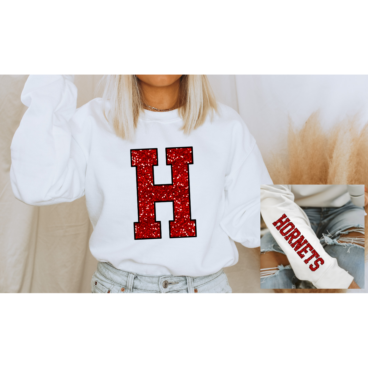 Big H Sweatshirt or Tee
