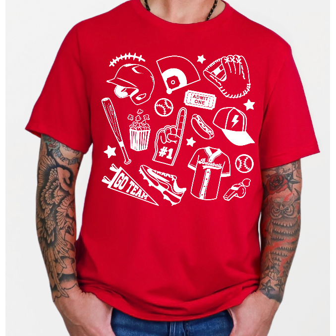 Game Day Essentials Baseball Tee