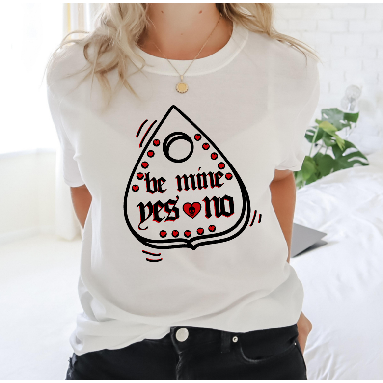 Be Mine Ouija Planchette Tee or Sweatshirt