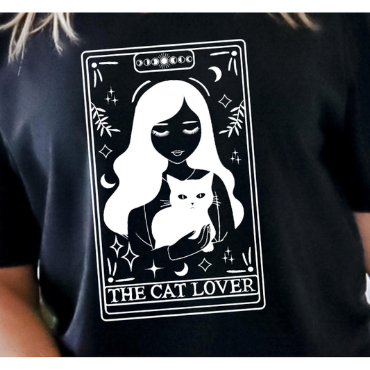 Cat Lover Tarot Tee