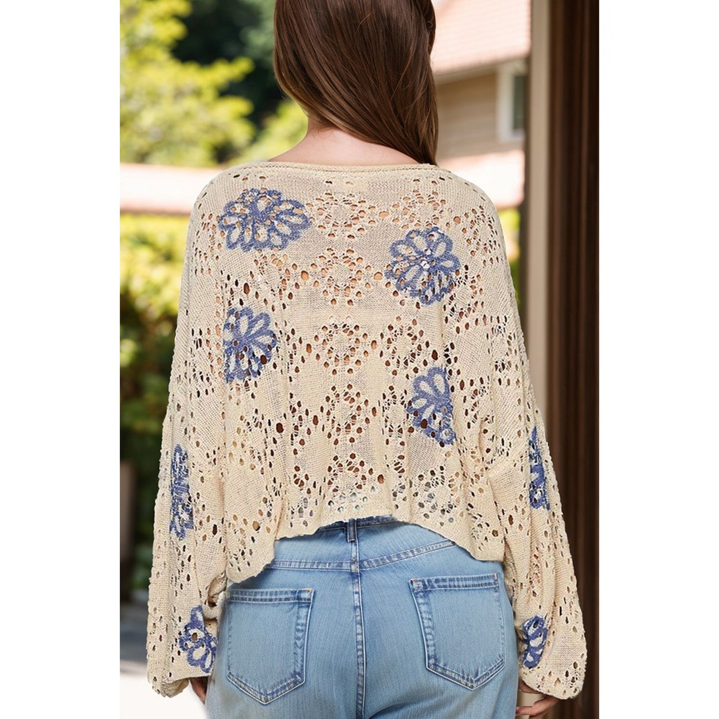 Flower Power Crochet Top