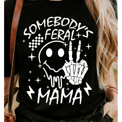 Feral Mama Tee or Tank