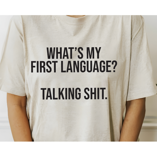 First Language Tee