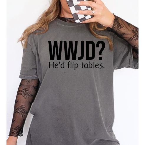 Flip Tables Tee or Tank