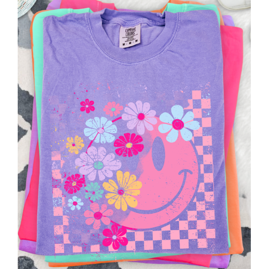 Groovy Floral Crown Tee or Sweatshirt
