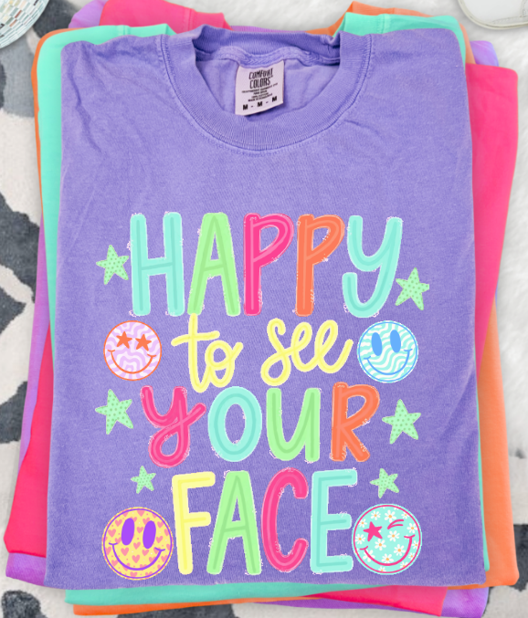 The Happy to See You Tee
