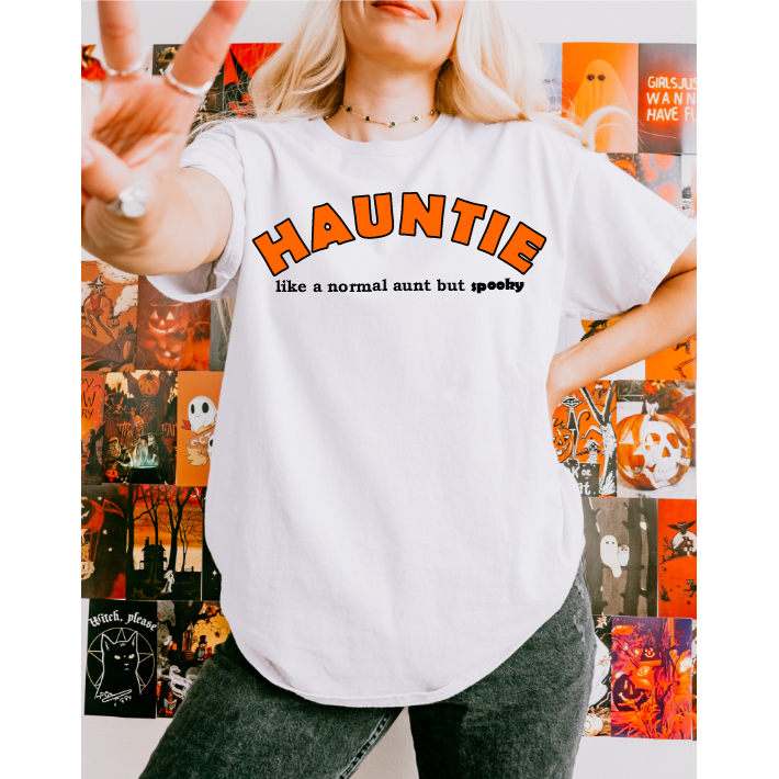 Hauntie Tee or Long Sleeve Tee