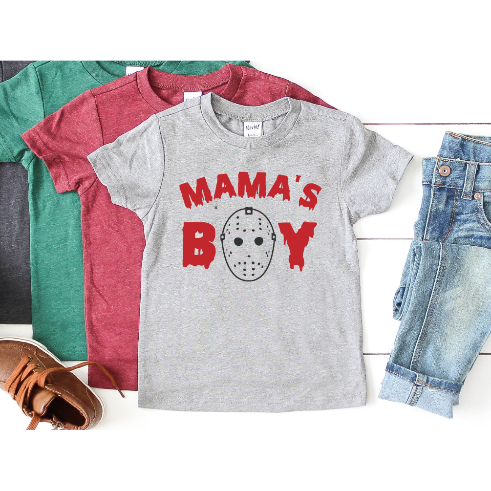 Mama's Boy Kids or Adult Tee