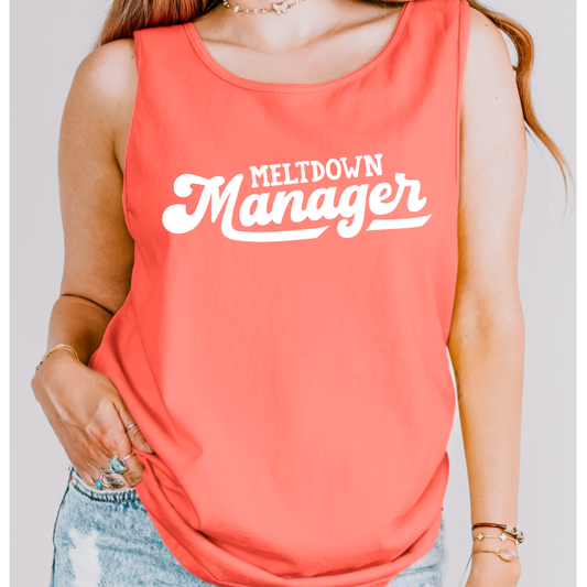 Meltdown Manager Tee or Tank