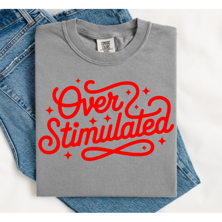Overstimulated Tee