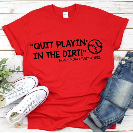 T-Ball Moms Everywhere Tee