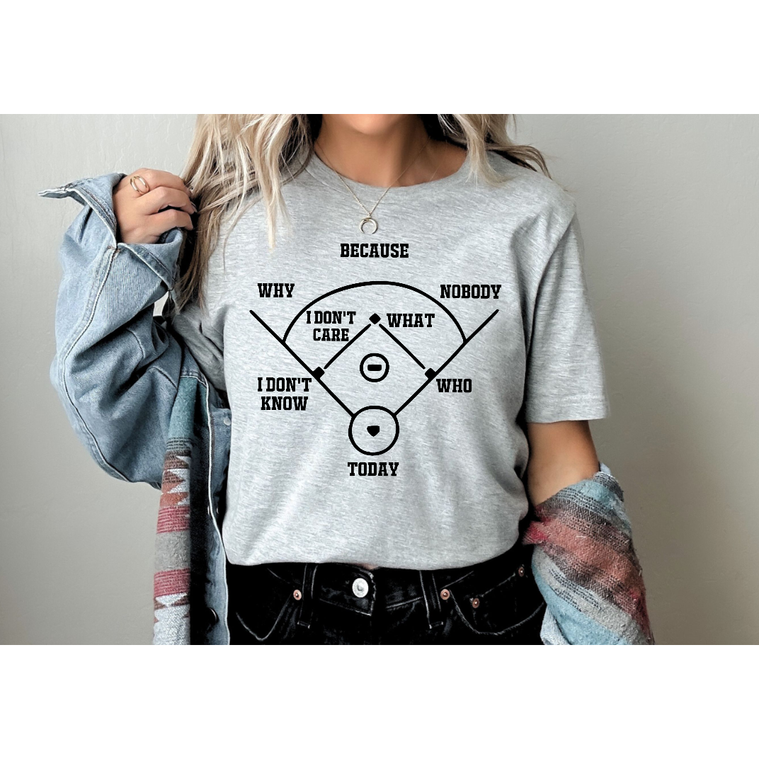 1st Base Tee or Sweatshirt
