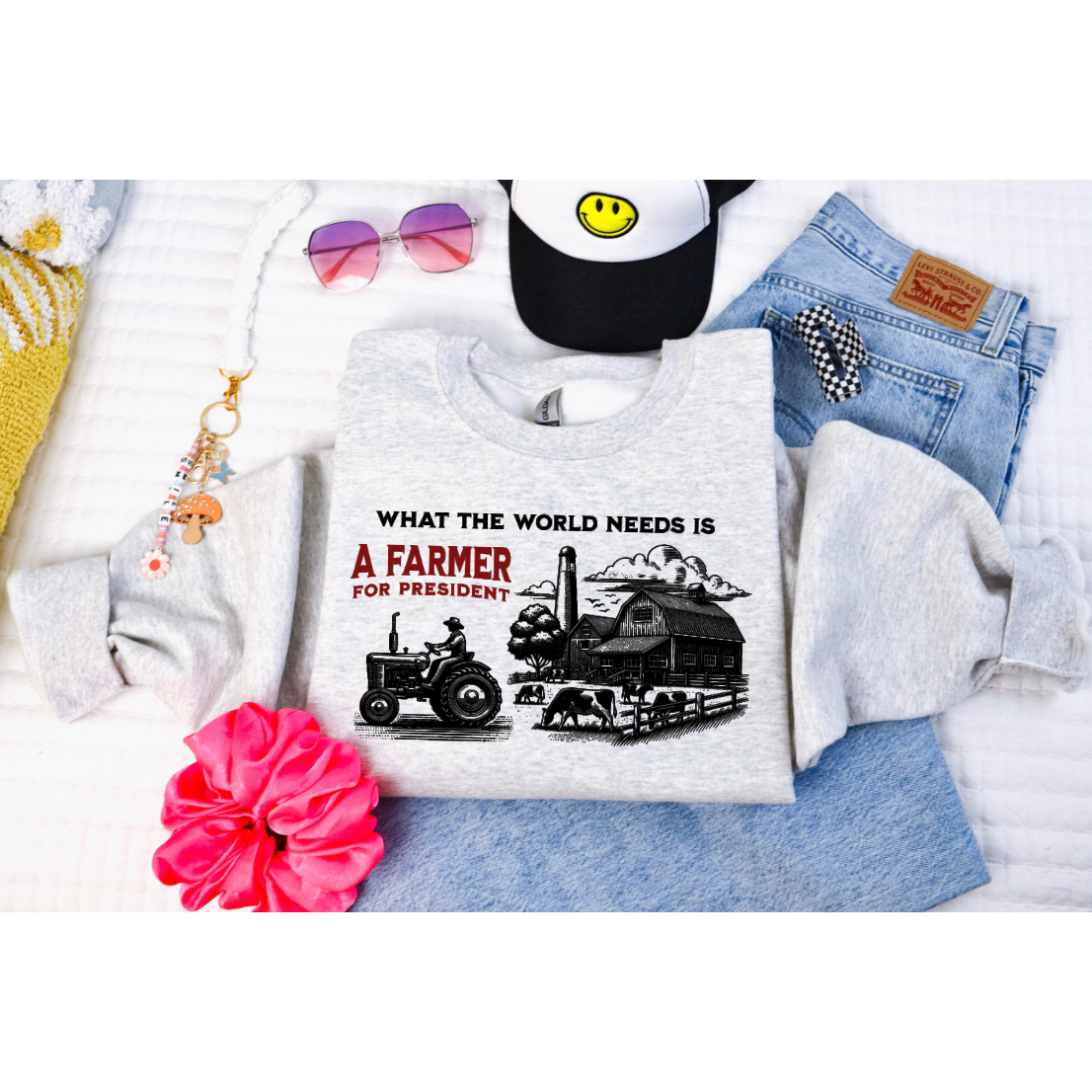 Farmer for President Tee or Sweatshirt