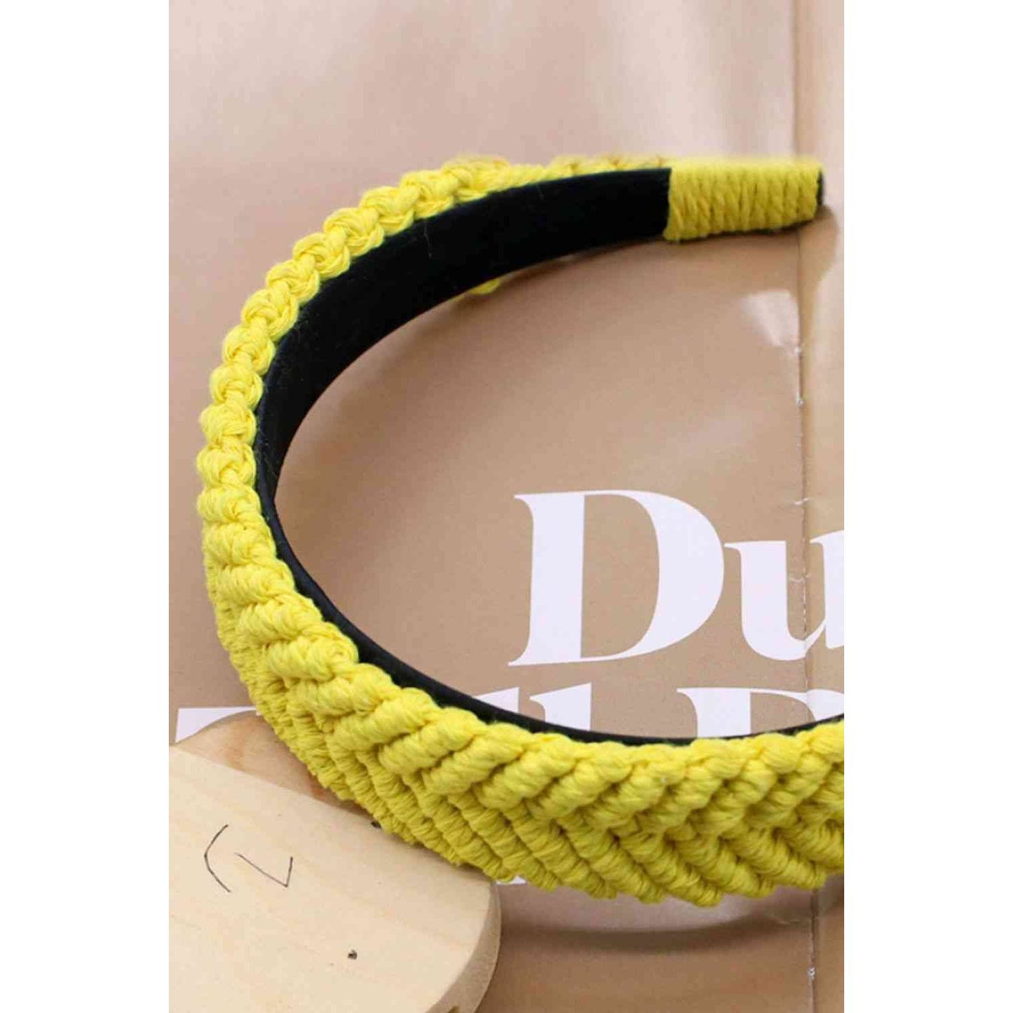 Retro Style Macrame Headband