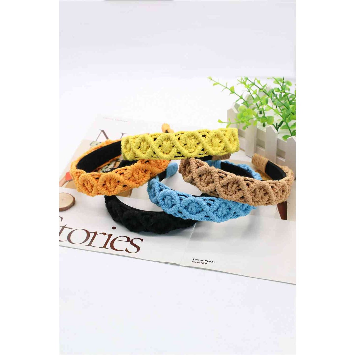 Can't Stop Your Shine Macrame Headband
