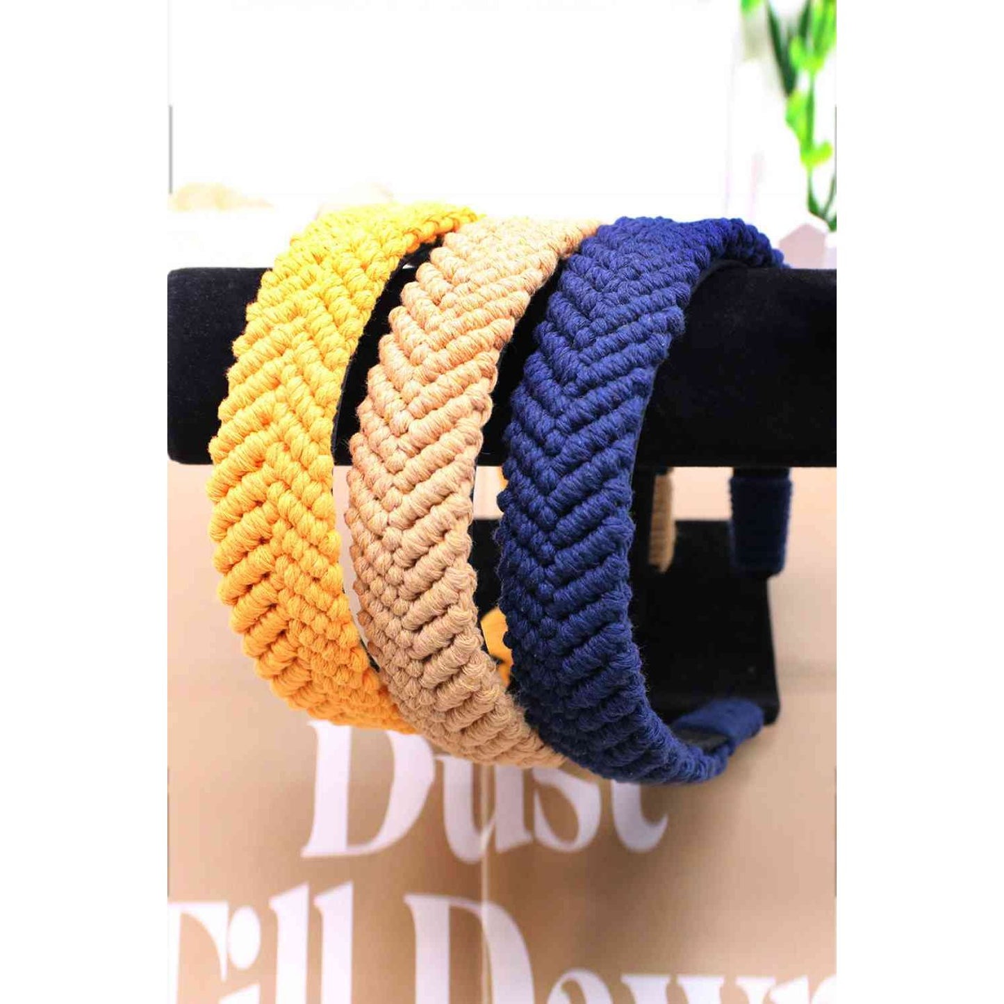 Retro Style Macrame Headband