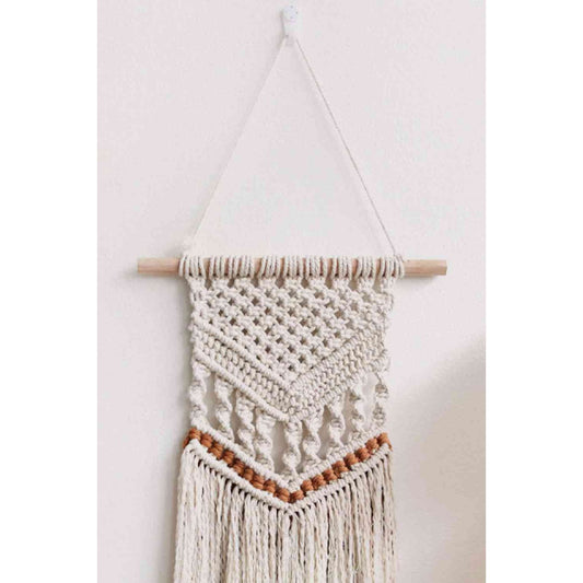 Macrame Fringe Wall Hanging