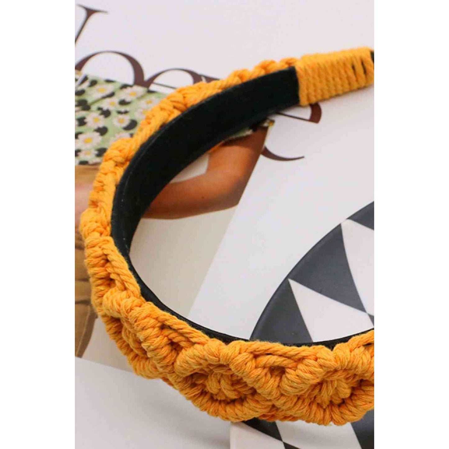 Can't Stop Your Shine Macrame Headband