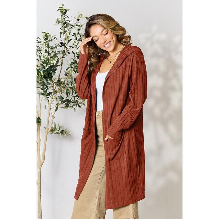 Wrap Me Up Hooded Sweater Cardigan