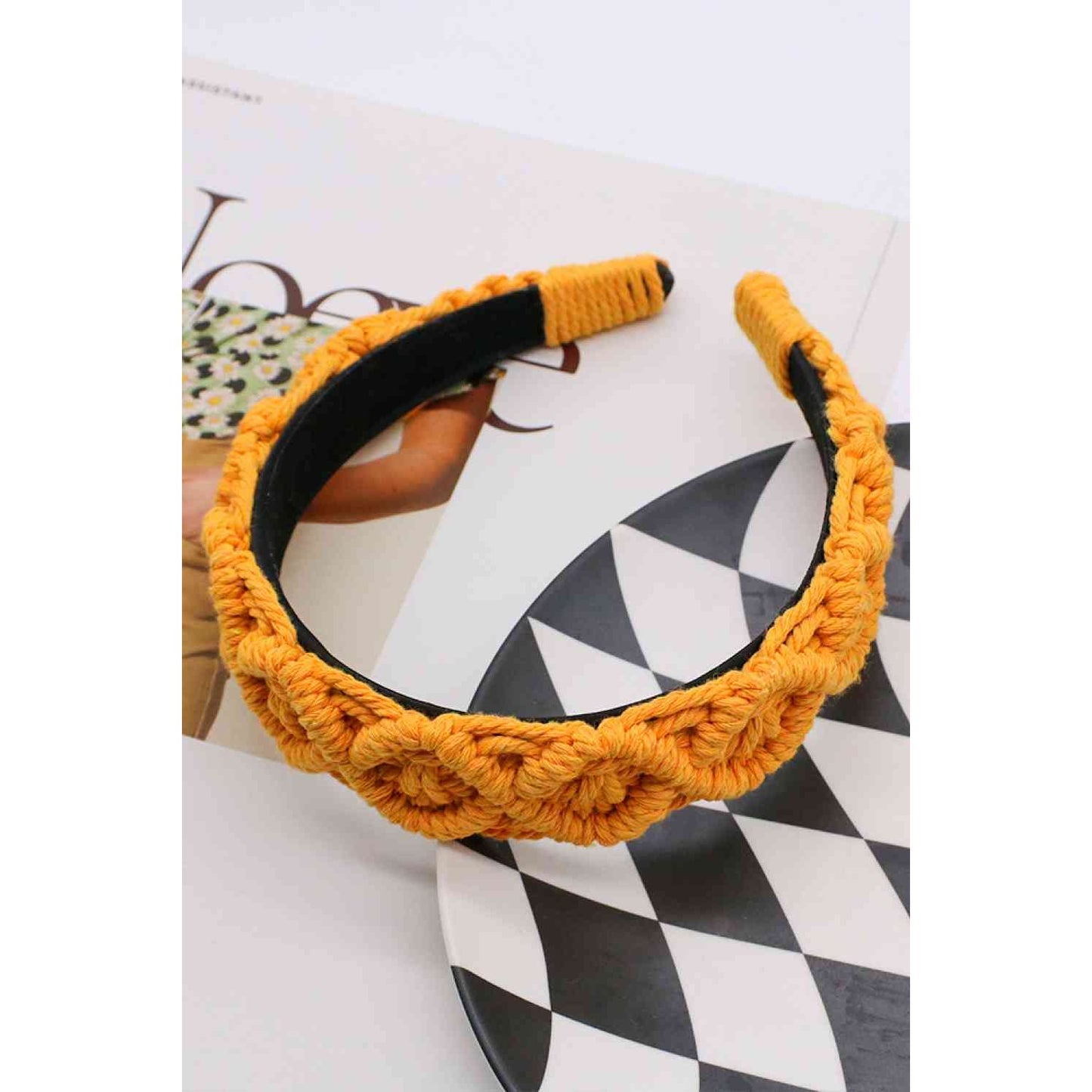 Can't Stop Your Shine Macrame Headband