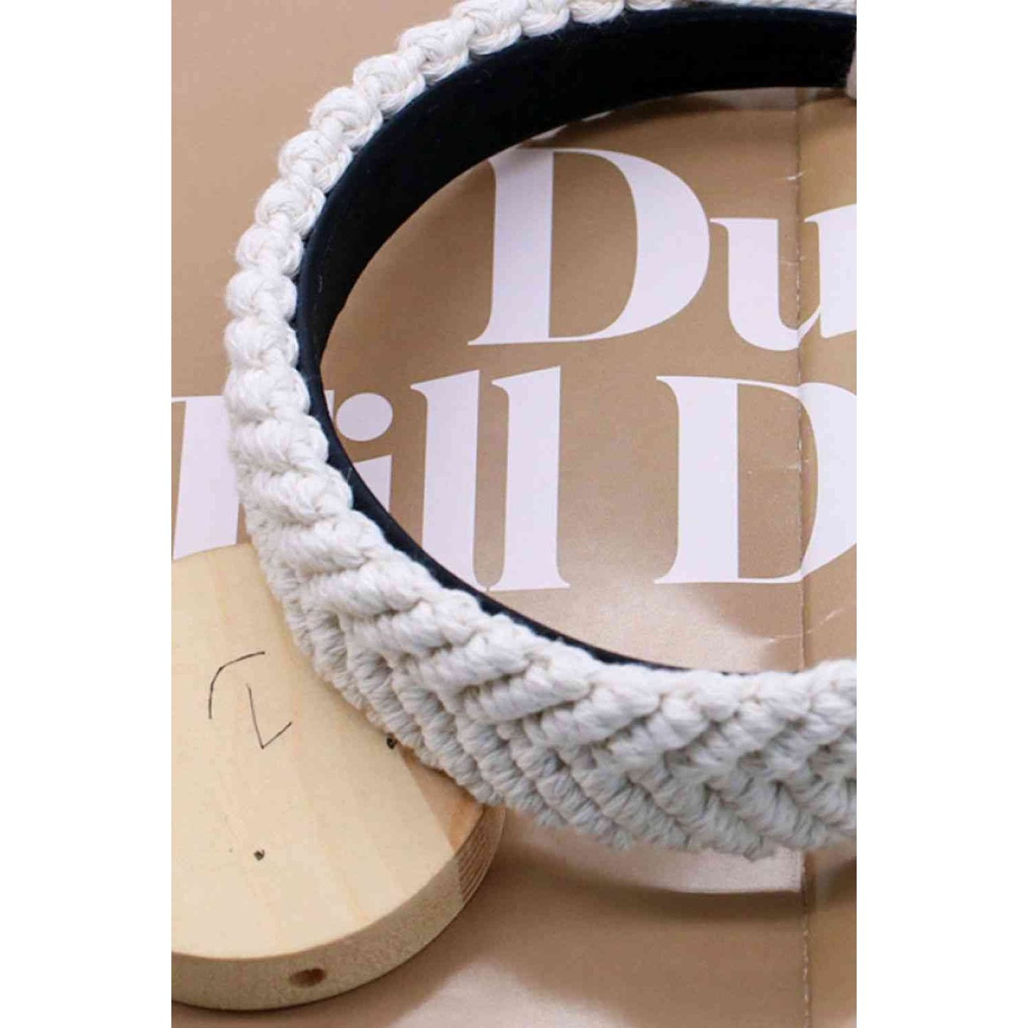 Retro Style Macrame Headband