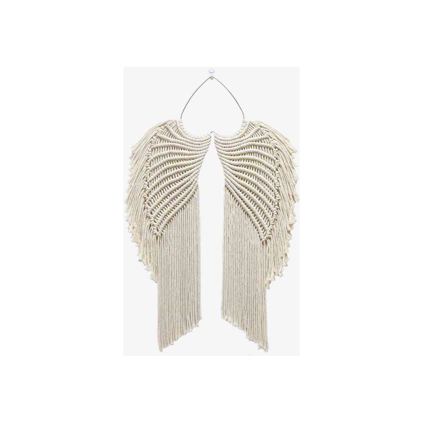 Macrame Angel Wings Wall Hanging