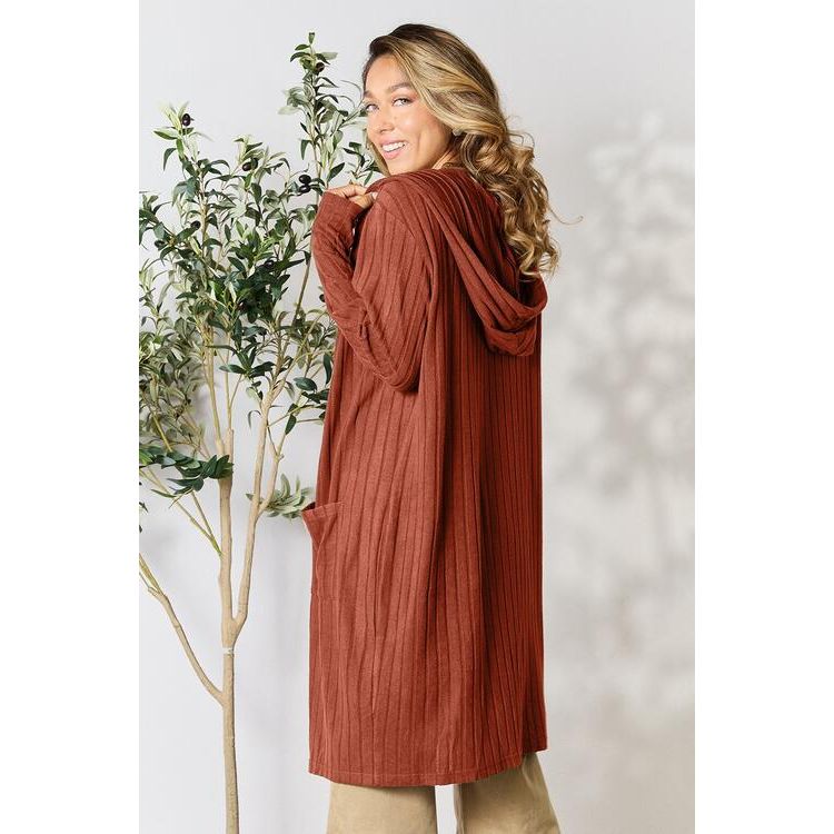 Wrap Me Up Hooded Sweater Cardigan