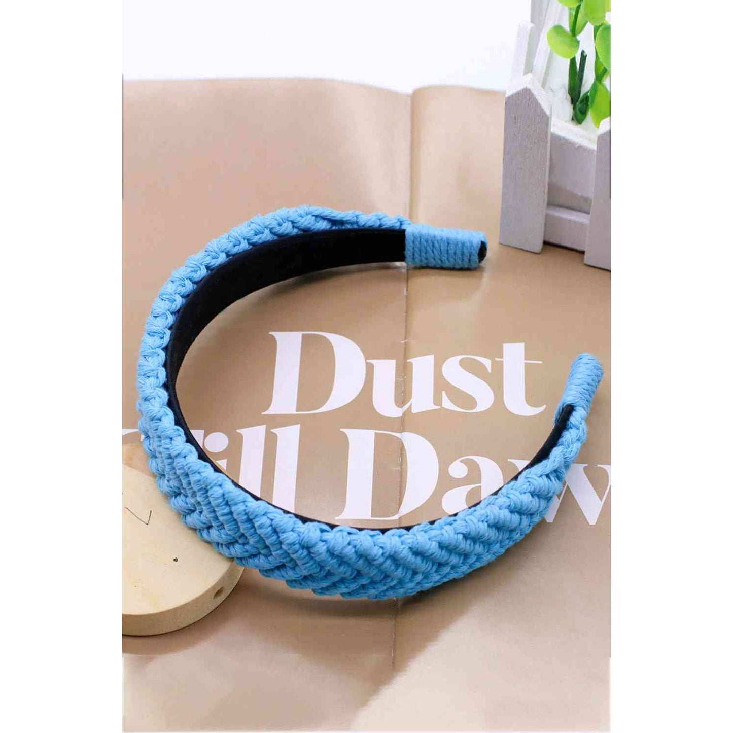 Retro Style Macrame Headband