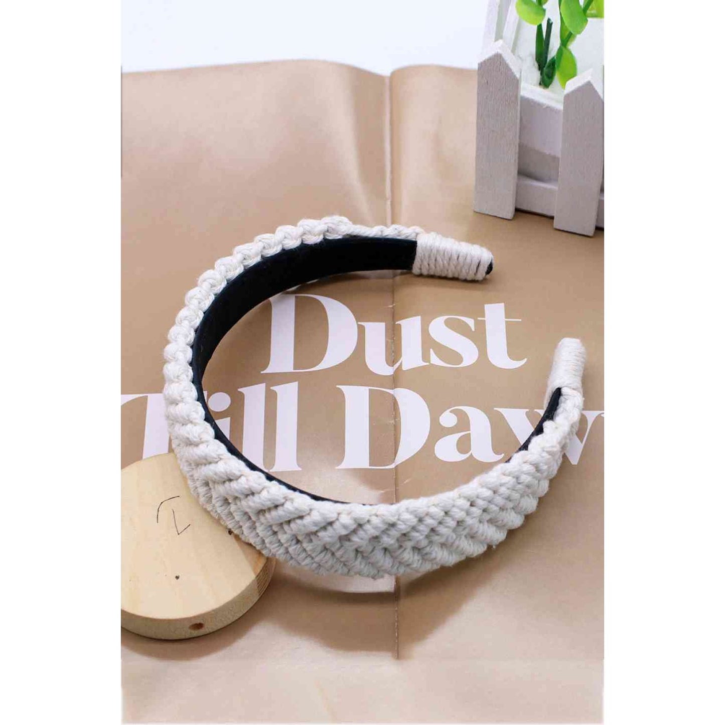 Retro Style Macrame Headband