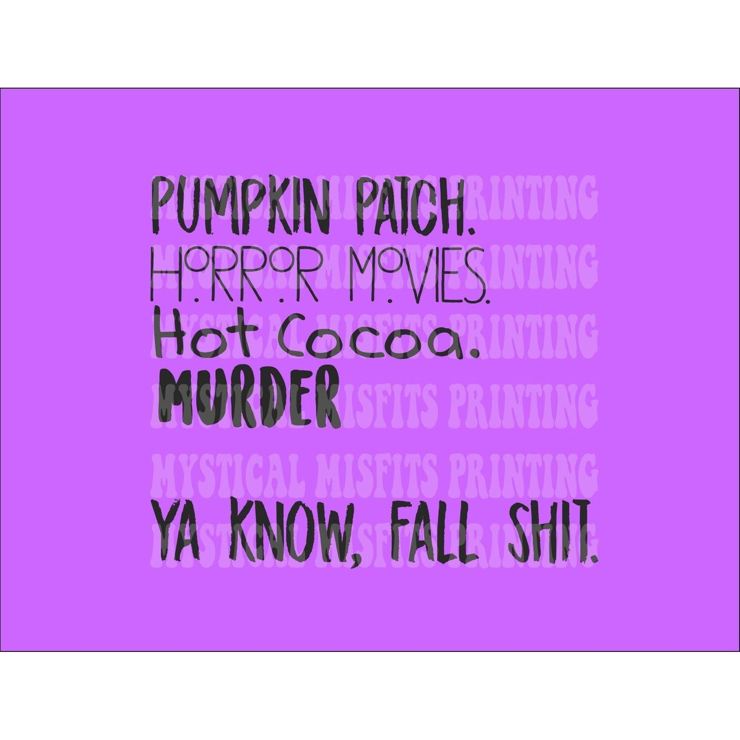 Fall Shhhh PNG/SVG File Download