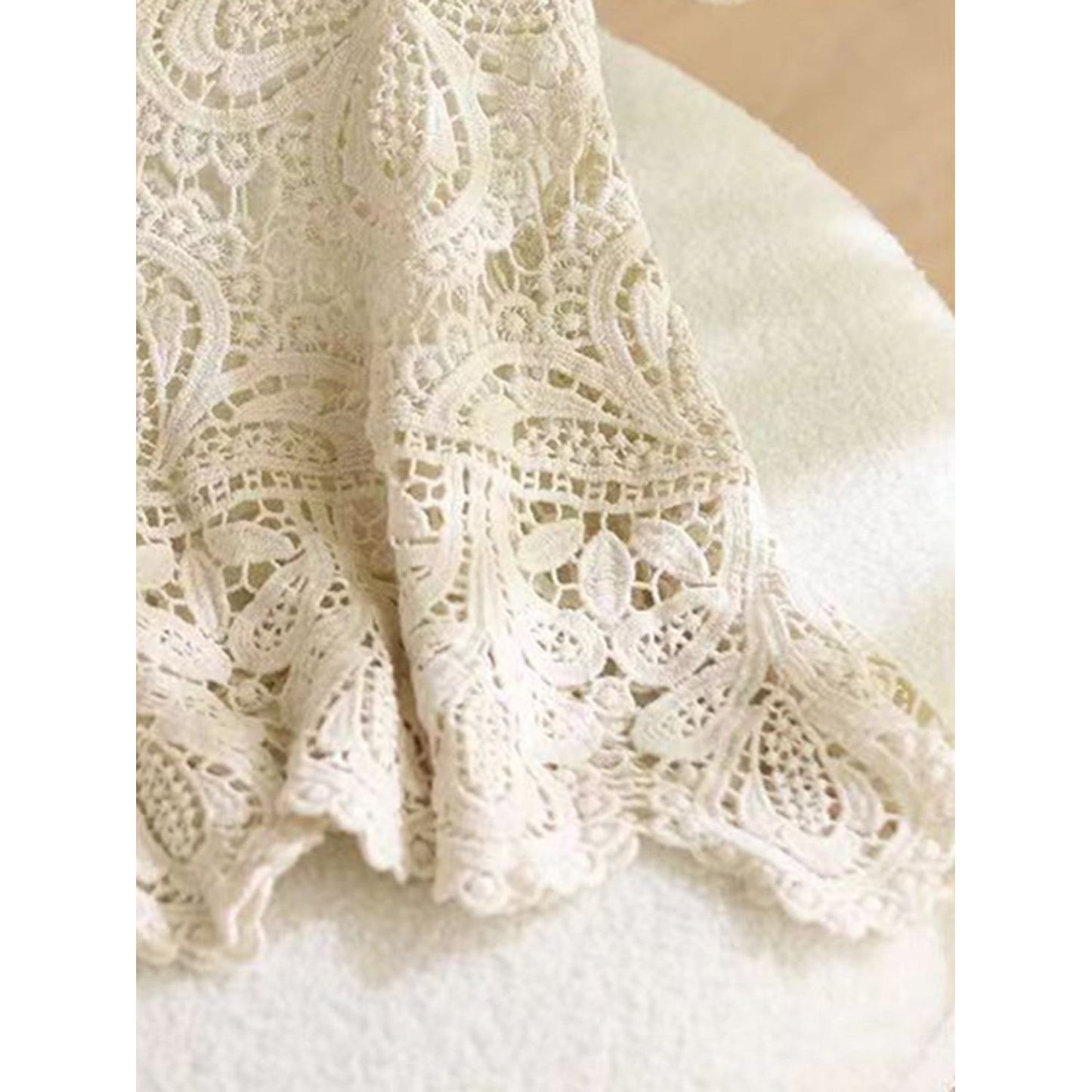 Cutout Scoop Neck Sleeveless Knit Cover Up