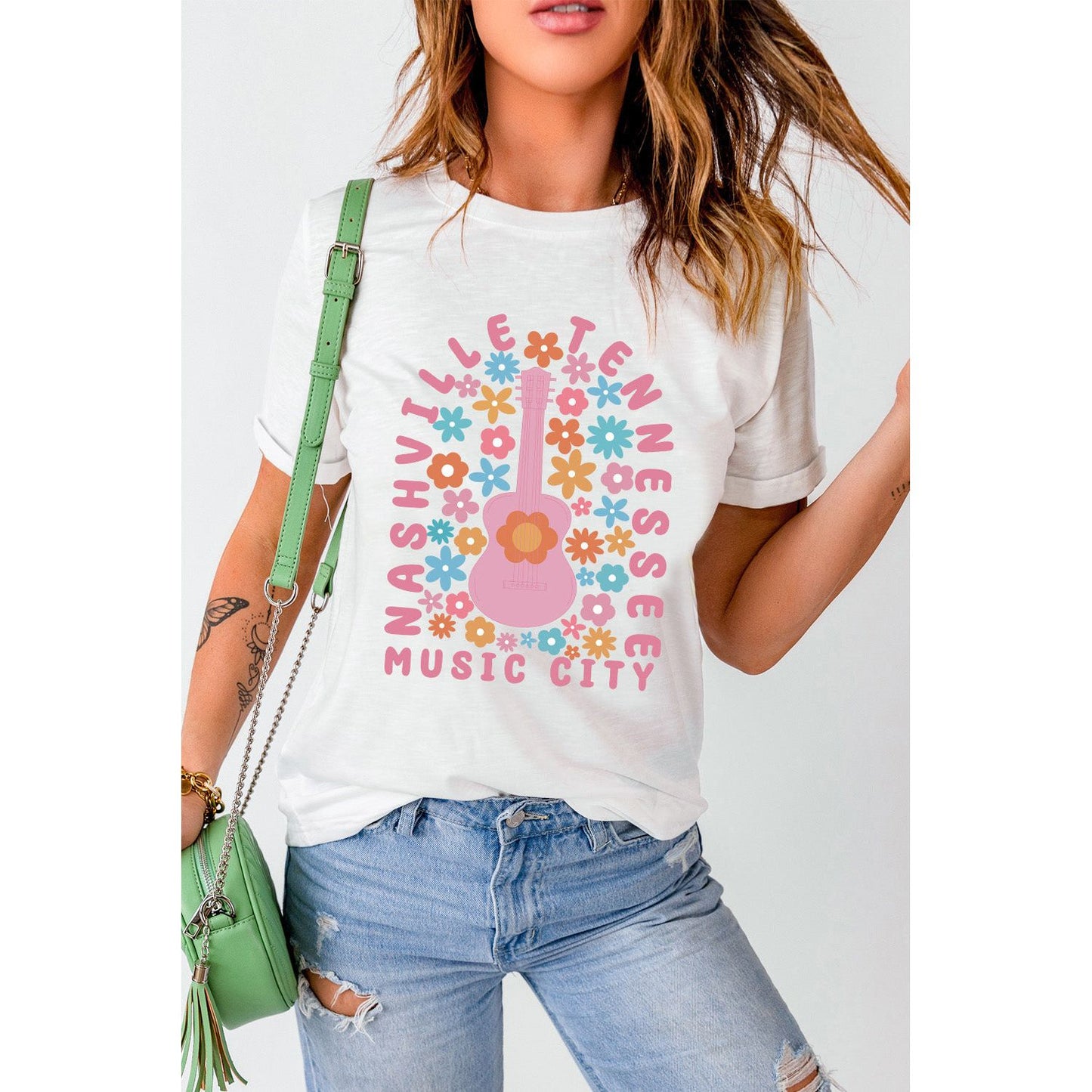 Soft Hippie Music City Tee