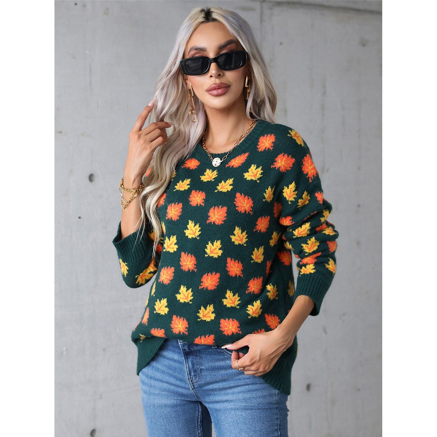 Leaf Me Alone Sweater