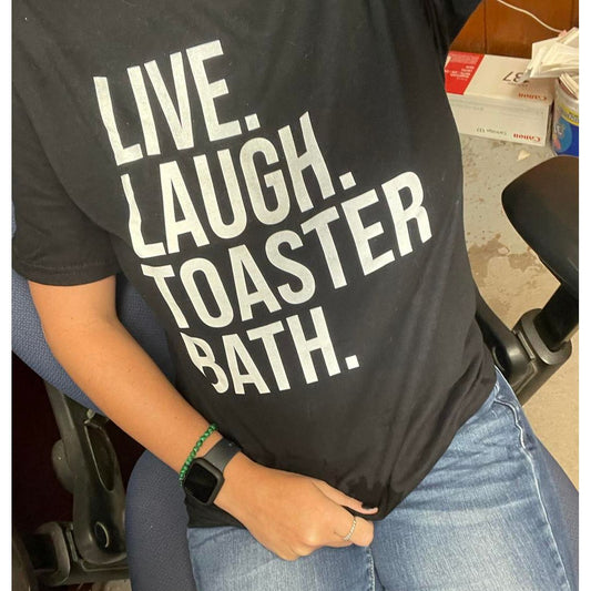 Live Laugh Emo Version Tee
