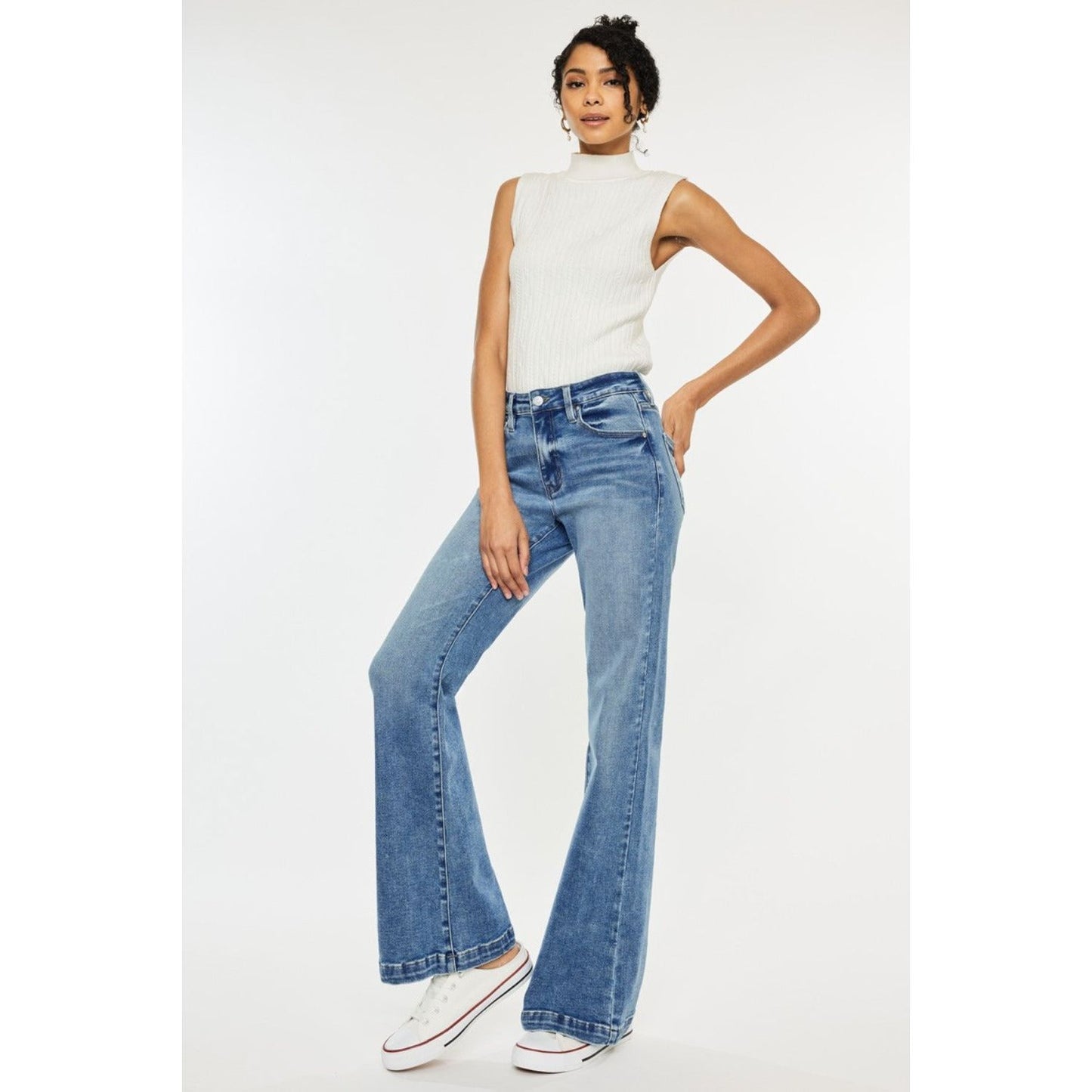 Kancan Wide Leg Jeans