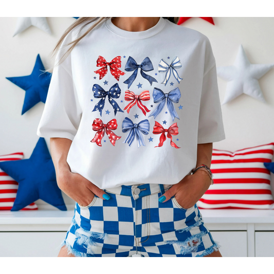 Bowed Up-4th of July Tee or Tank