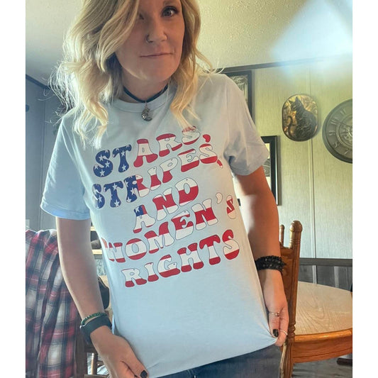 Stars, Stripes & Women's Rights Tee or Tank