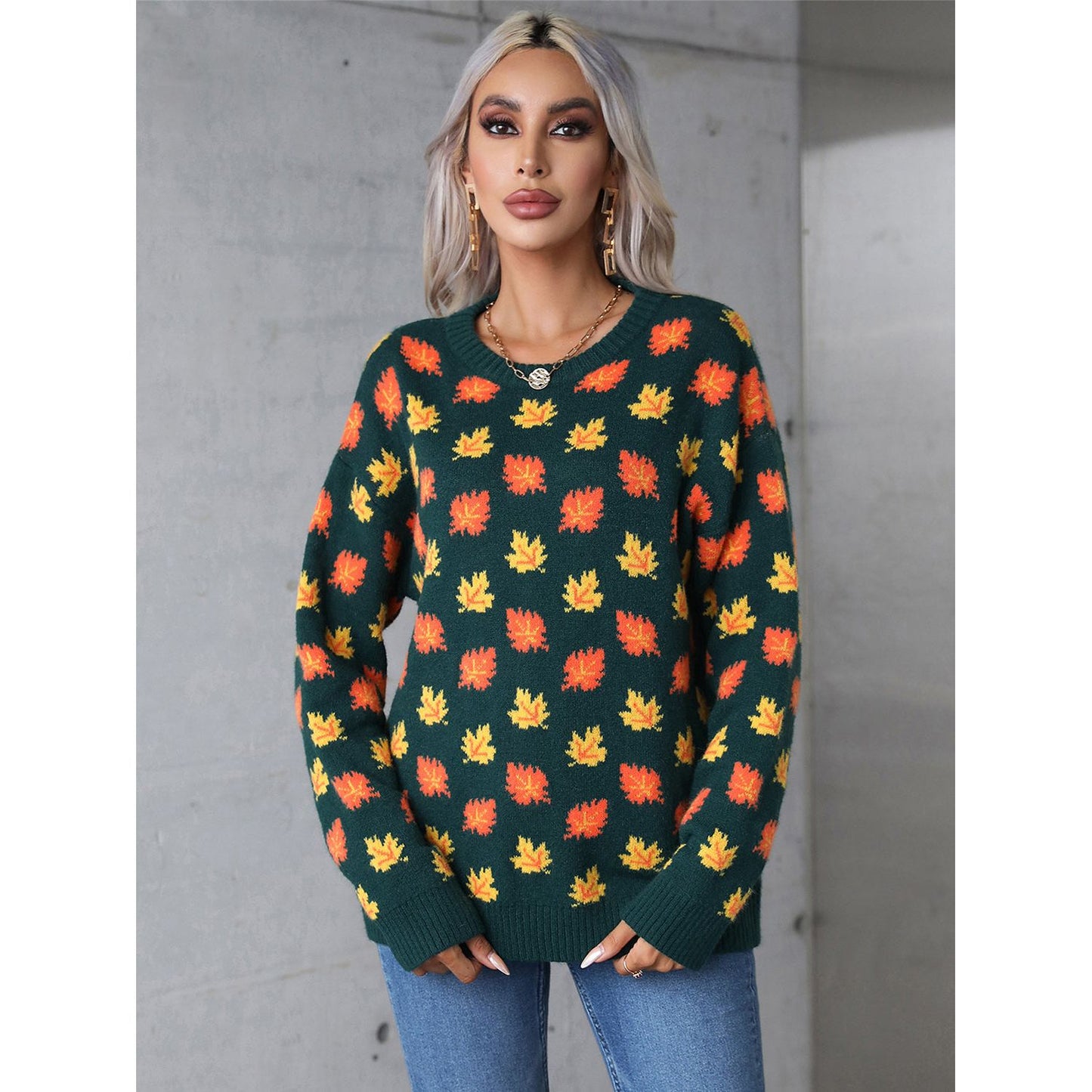 Leaf Me Alone Sweater