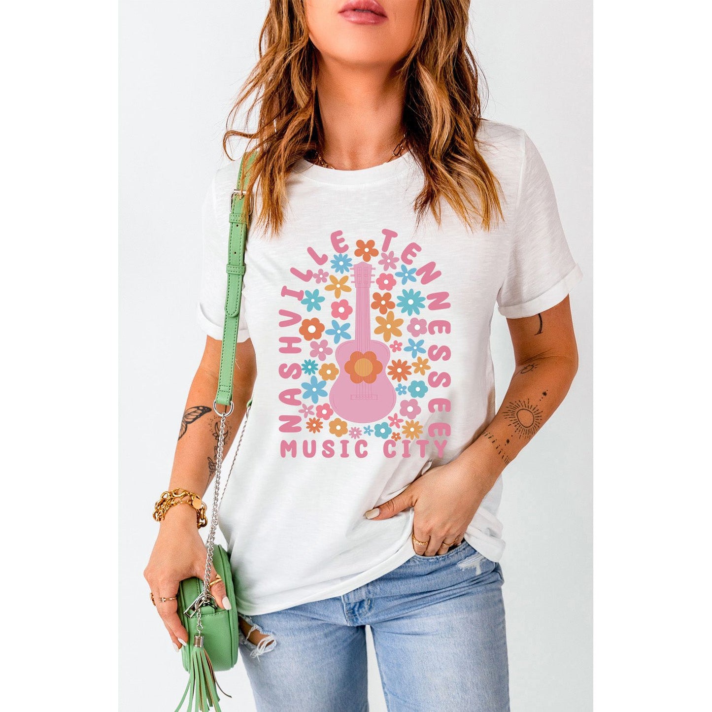 Soft Hippie Music City Tee