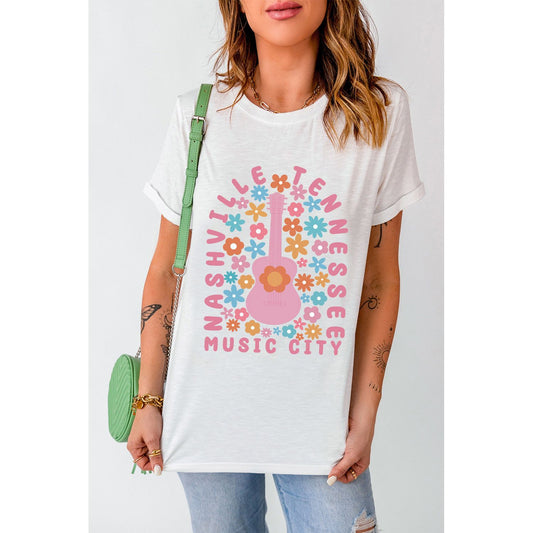 Soft Hippie Music City Tee