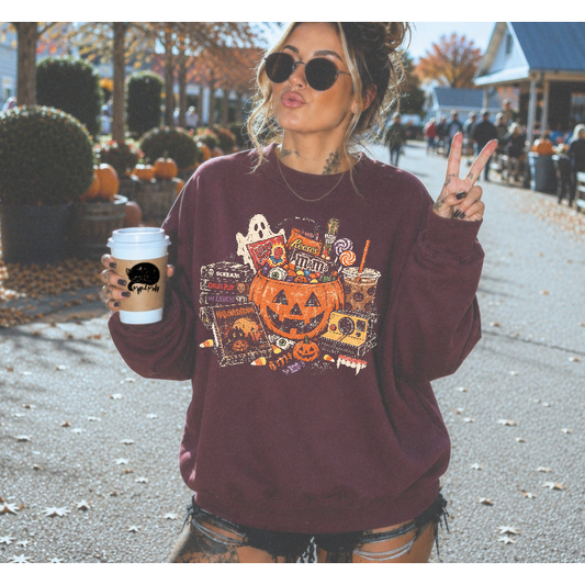 Spooky Little Throwback Tee or Sweatshirt