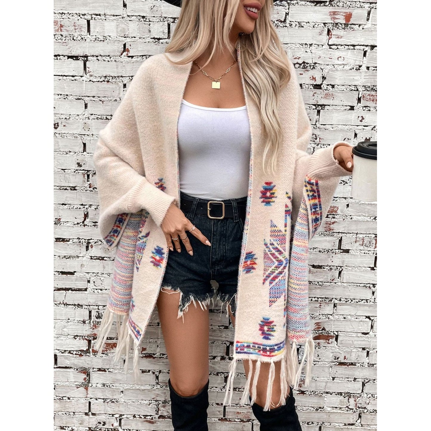 Fringed Out Cardigan