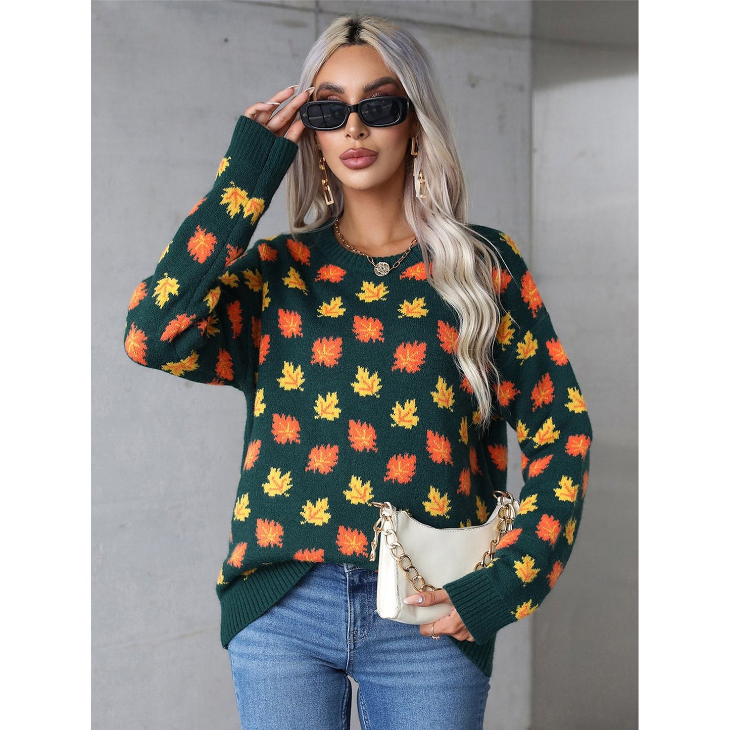 Leaf Me Alone Sweater