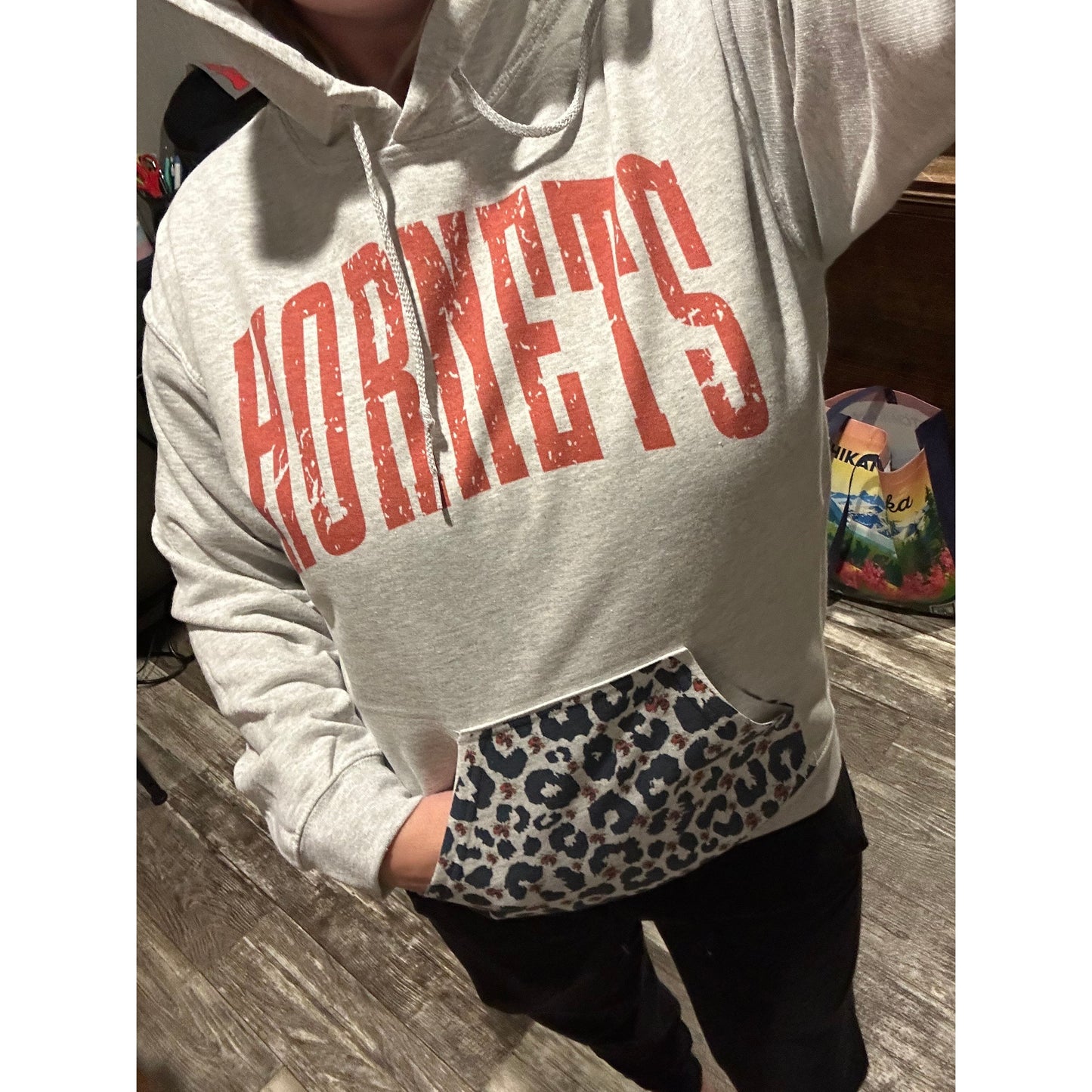 Doused in School Spirit Hornets Hoodie