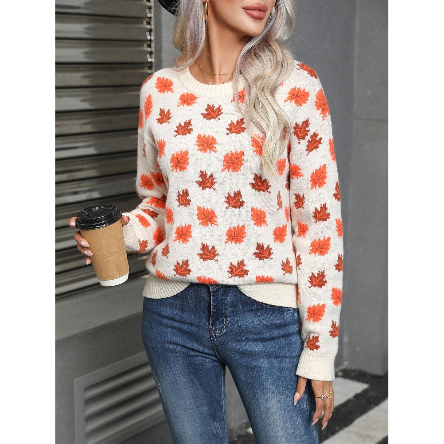 Leaf Me Alone Sweater