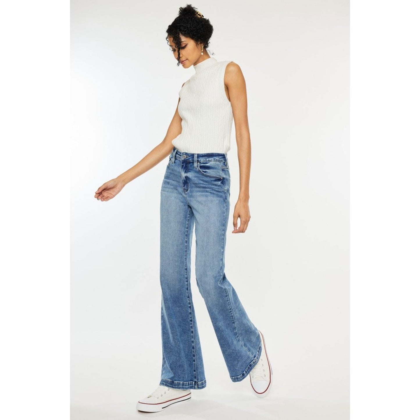 Kancan Wide Leg Jeans