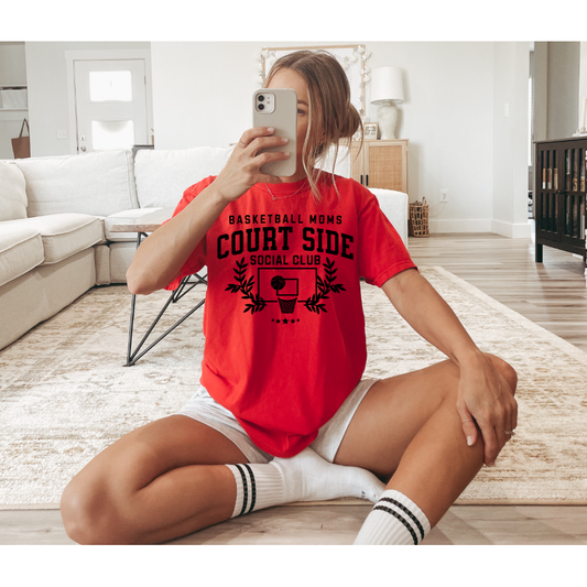 Court Side Social Club Tee or Sweatshirt