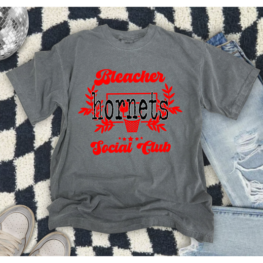 Bleacher Social Club-Hornets Crop Tee or Regular Tee